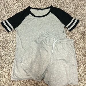 Trendy Queen pj shorts set S